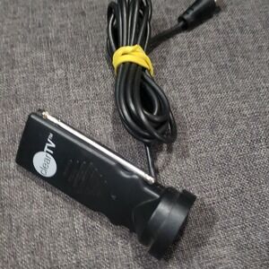 Clear TV Black Adjustable Digital HD Antenna with Coaxial Cable RV-813